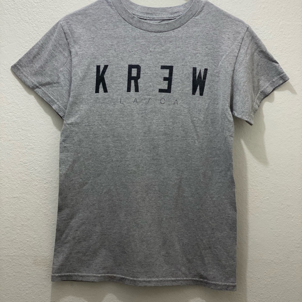 Krew Gray short sleeve boys juniors